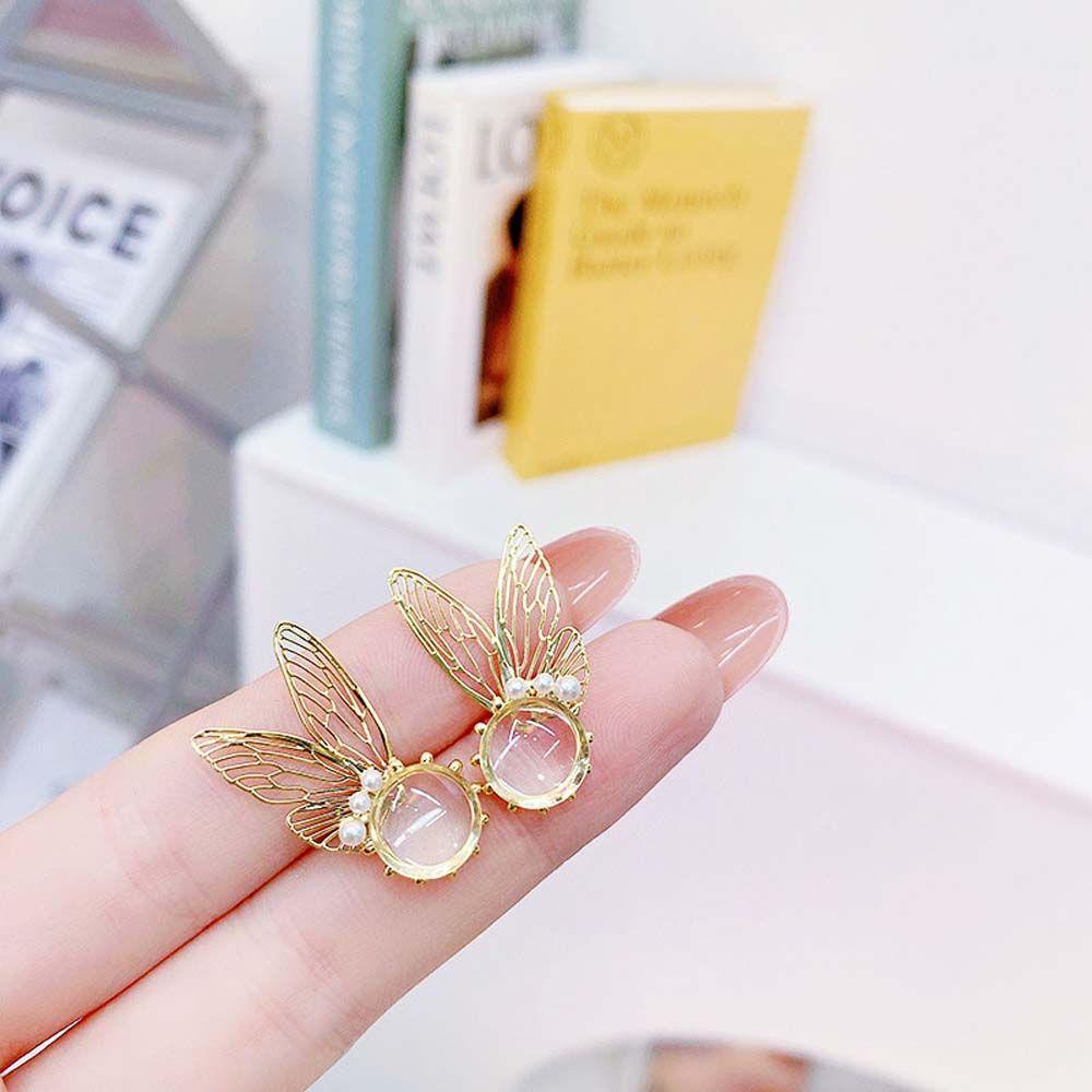 Bông Tai Thời Trang Phong Cách Vintage Dành Cho Nữ|Bông Tai Kim Loại Thiết Kế Đục Lỗ Thời Trang