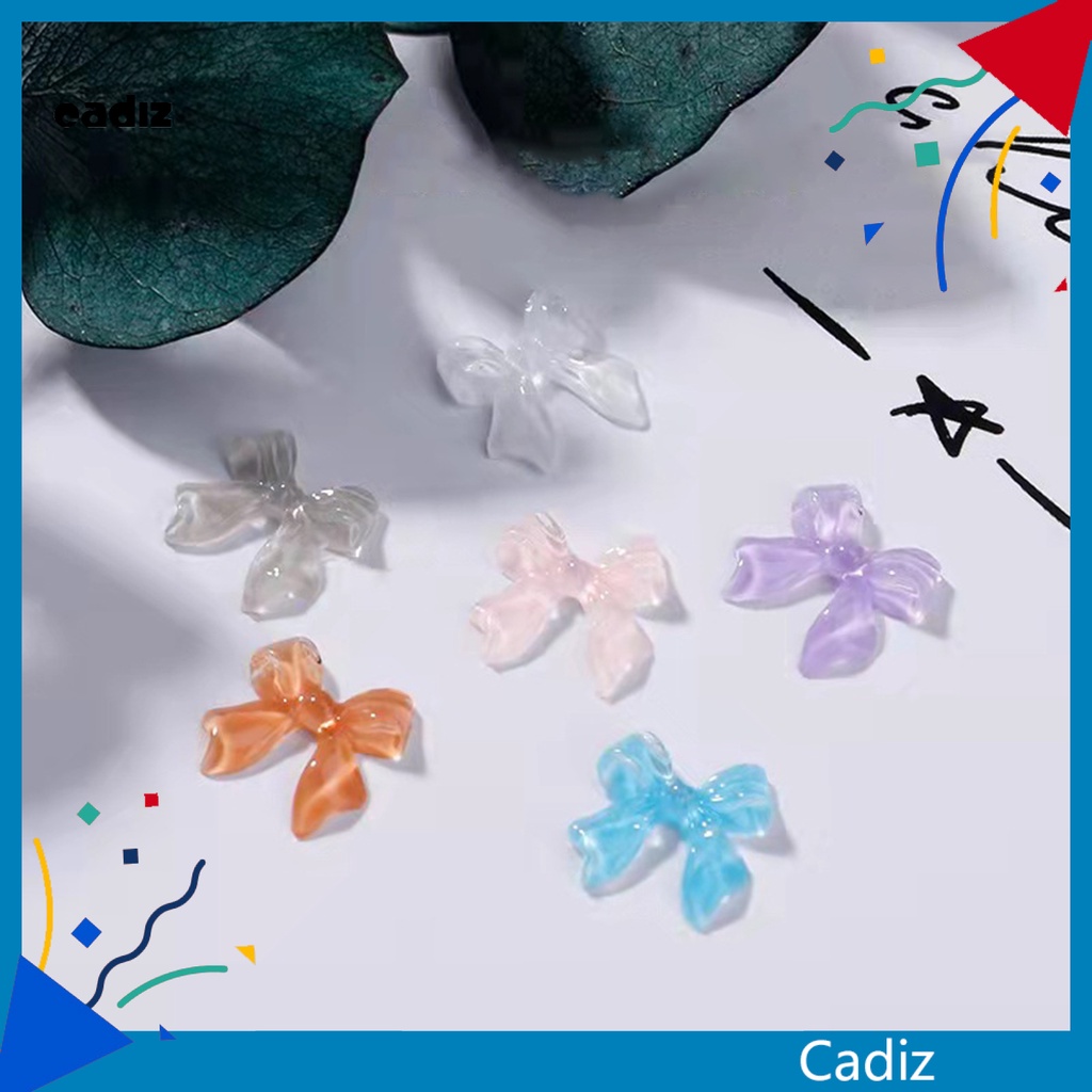 [Hàng mới về] Phụ kiện nơ nhiều màu sắc sáng tạo để trang trí móng tay