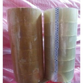 1 Cuộn Băng Keo 100, 200 Yards(Trong, Đục)