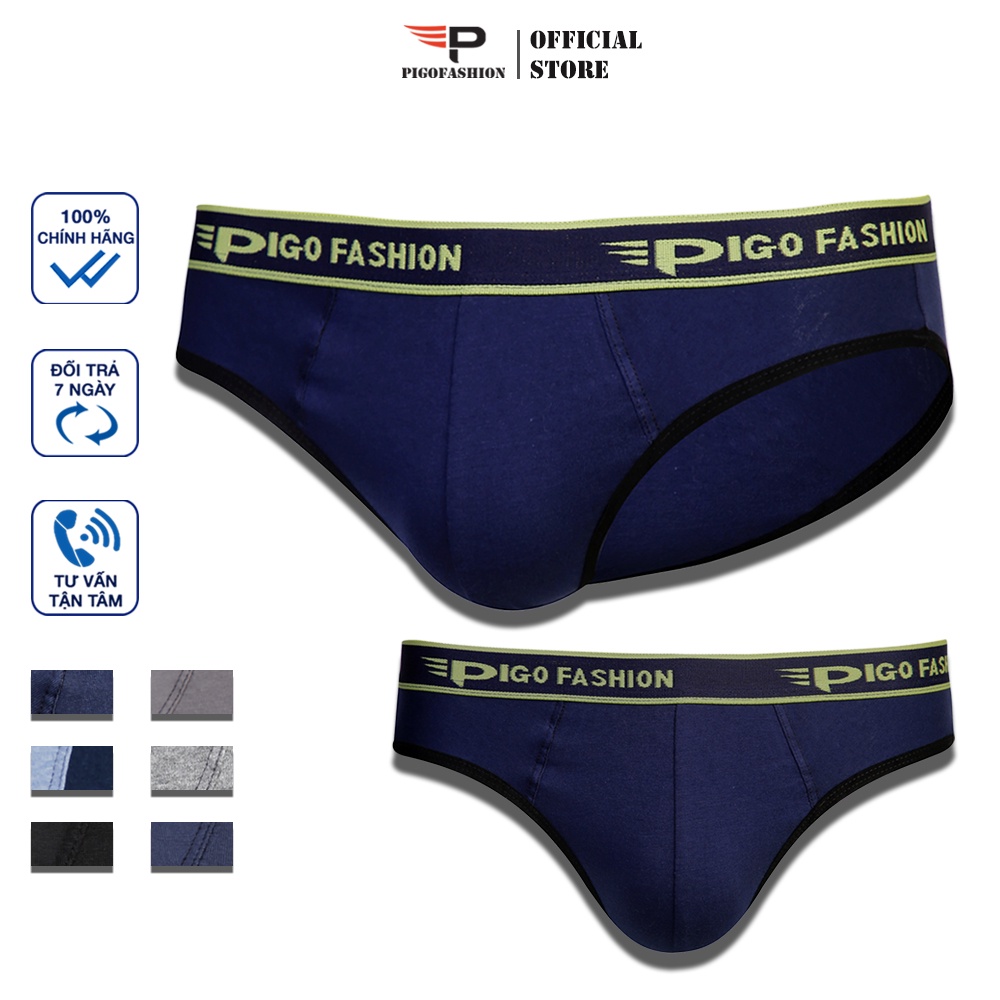 [Mã LTBAUAB19 giảm 7% đơn 99K] Quần lót nam tam giác thun cotton Pigofashion QLPG01 nhiều màu