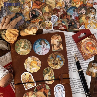 Bộ 46 Sticker Dán Trang Trí Nhật Ký