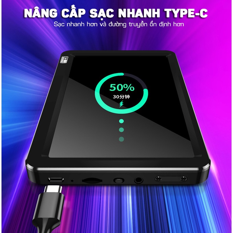Máy Nghe Nhạc MP3/MP4 Màn Hình Cảm Ứng Siêu Lớn 7.1 Inch Bluetooth Xem Phim Siêu Nét V8 Bộ Nhớ 8GB  GEAR79