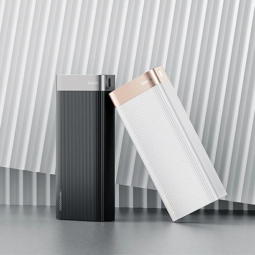 Pin sạc dự phòng Baseus Parallel PD Power Bank 20000mAh sạc nhanh 3A màn hình Led kỹ thuật số hiển thị dung lượng pin