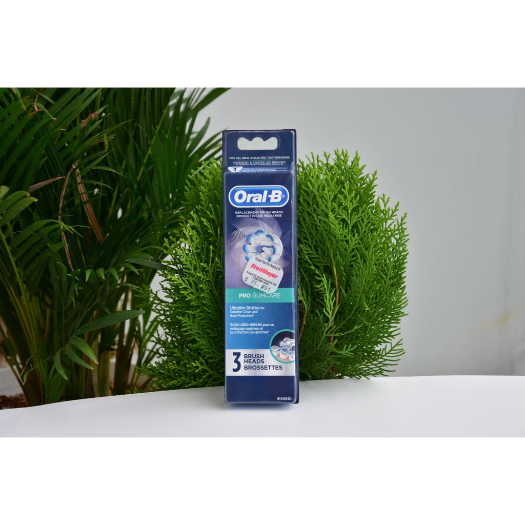 Set 3 đầu bàn chải điện thay thế Oral-B, cho tất cả các dòng bàn chải điện Oral-B | BigBuy360 - bigbuy360.vn