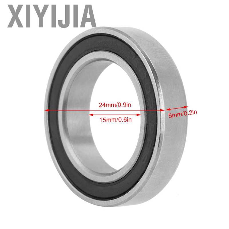 Set 10 Vòng Bi 6802-2rs Bằng Thép Chất Lượng Cao 15mm X 24mm 5mm