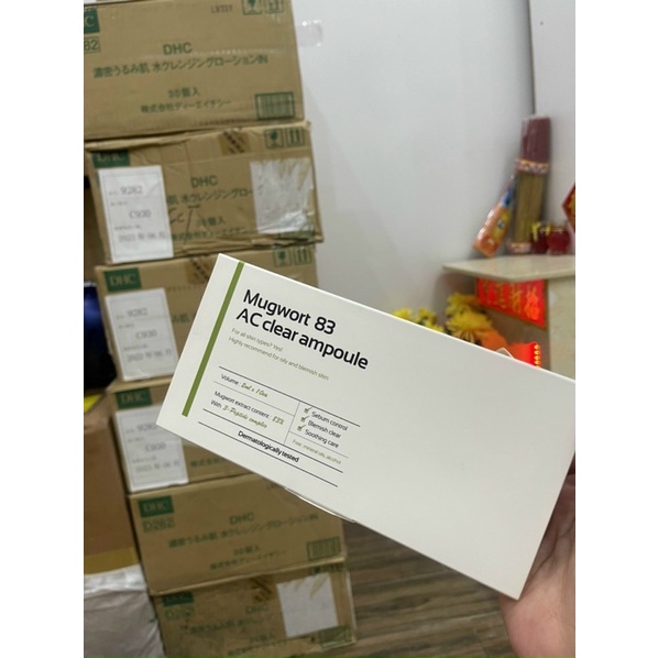 TẾ BÀO GỐC NGẢI CỨU MUGWORT 83 AC CLEAR AMPOULE