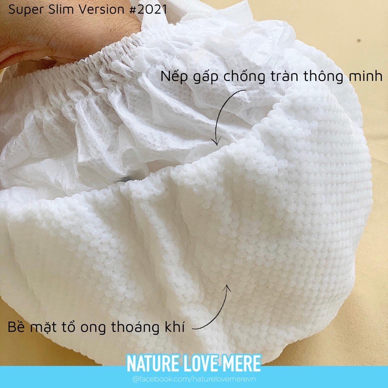 1 Miếng dùng thử bỉm Nature Love Mere Dán/Quần S1/M1/L1/XL1