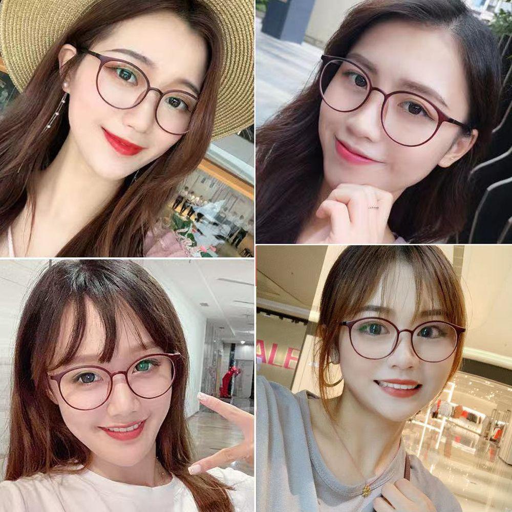 Kính Bảo Vệ Mắt Khi Chơi Máy Tính 0~-4.0 Quang Học Chống Bức Xạ Nhiều Màu Sắc Dành Cho Nữ