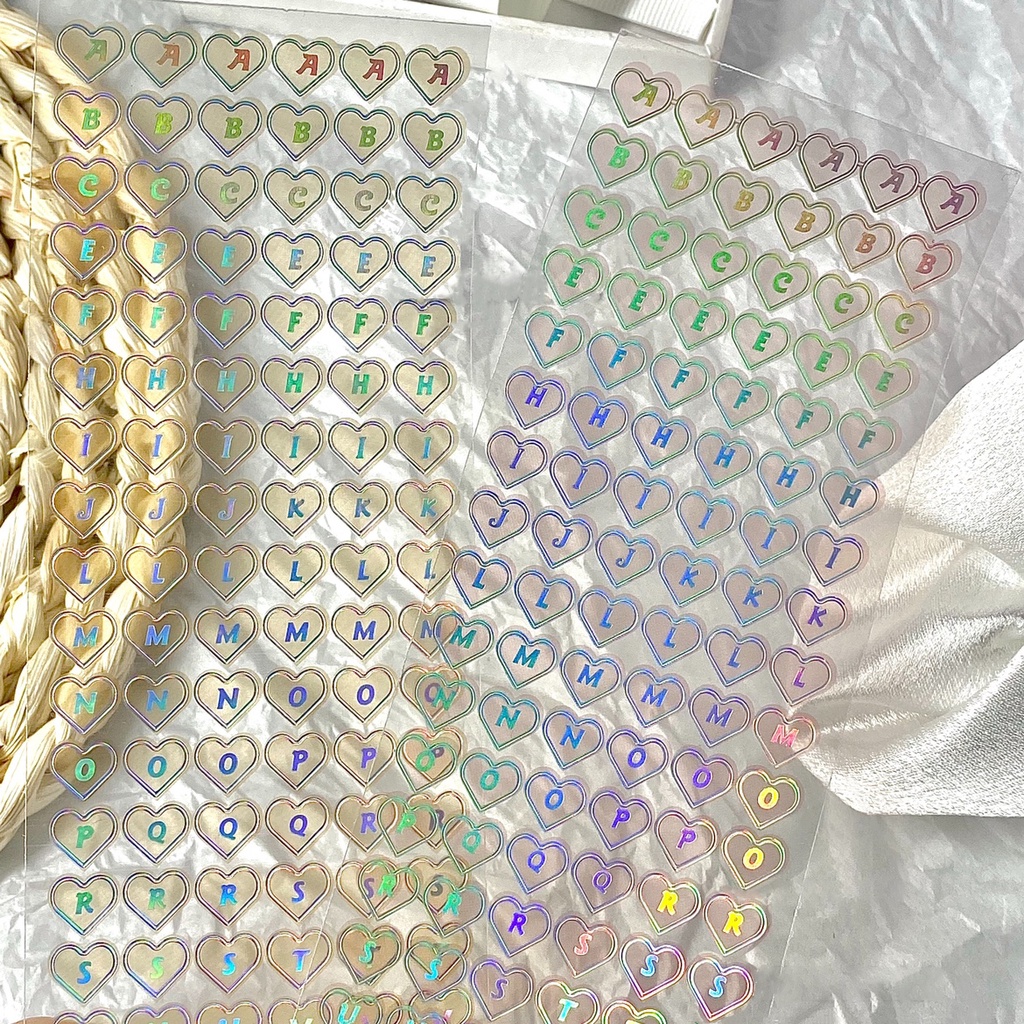 1 Miếng Dán Trang Trí Điện Thoại Hình Chữ Cái Tiếng Anh