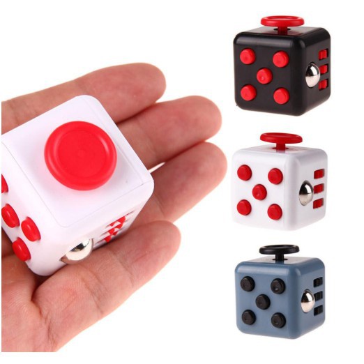 Magic Fidget Cube For Games Infinite Cubes Anxiety Stress Relief Attention Decompression Plastic Focus Fidget Toy Gaming Dice Toy for Children Adult Kids Gift