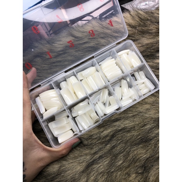 Móng úp hộp cao cấp ( hộp móng úp chân dài , úp được cả tay )