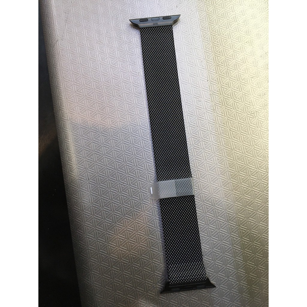 Dây Milanese Loop Black Size 38mm Chính Hãng