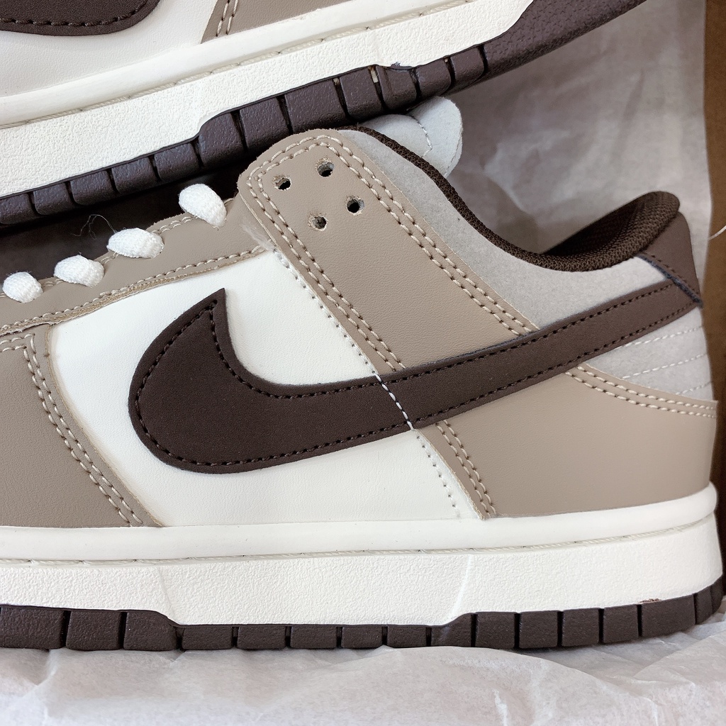 Giày Thể Thao Nam Nữ Ngô Thắng SB Kem Nâu