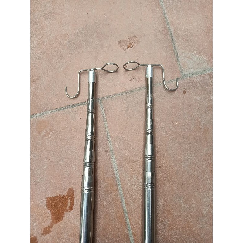Sào Rút Inox Sáng Bóng Đa Năng 3m-7m