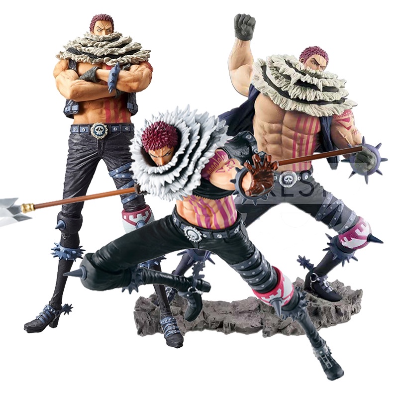 Nhân vật Anime Nghệ sĩ Vua Charlotte Katakuri Hình hành động Đứng PVC Bộ sưu tập Mô hình Quà tặng Đồ chơi Hình chiến binh