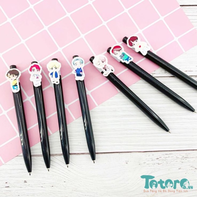 Bút bi BTS chibi
