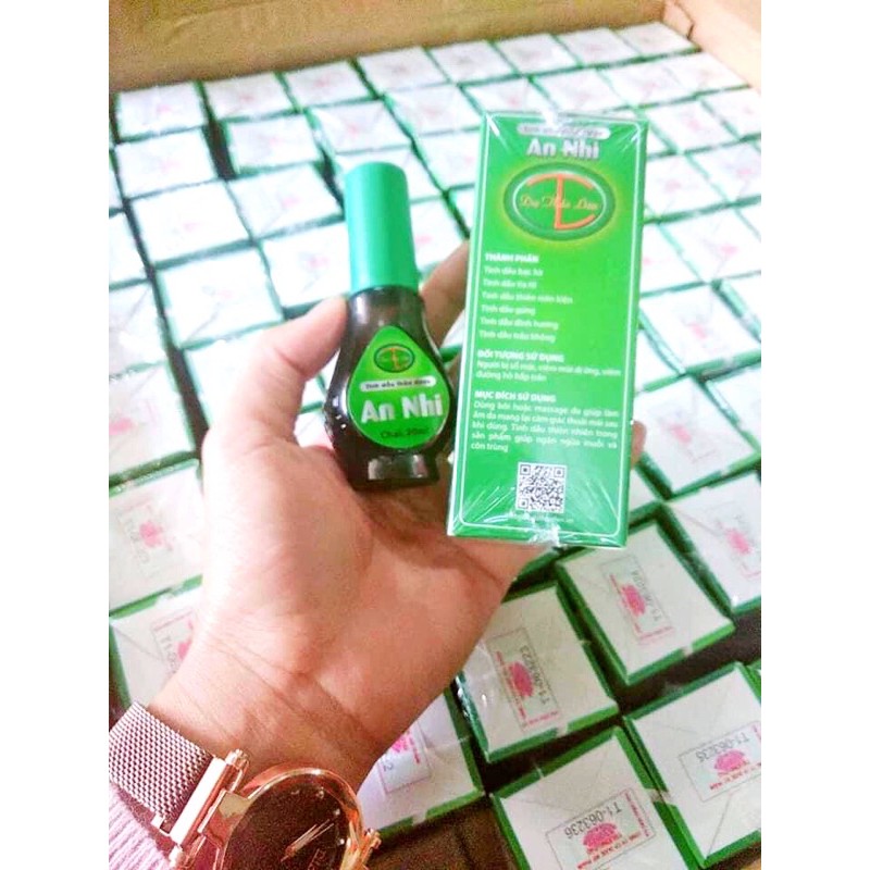 Tinh dầu thảo dược An nhi lọ 20ml chỉ cần bôi bên ngoài