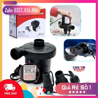 Bơm điện hút xả 2 chiều dùng để bơm phao, hút chân không