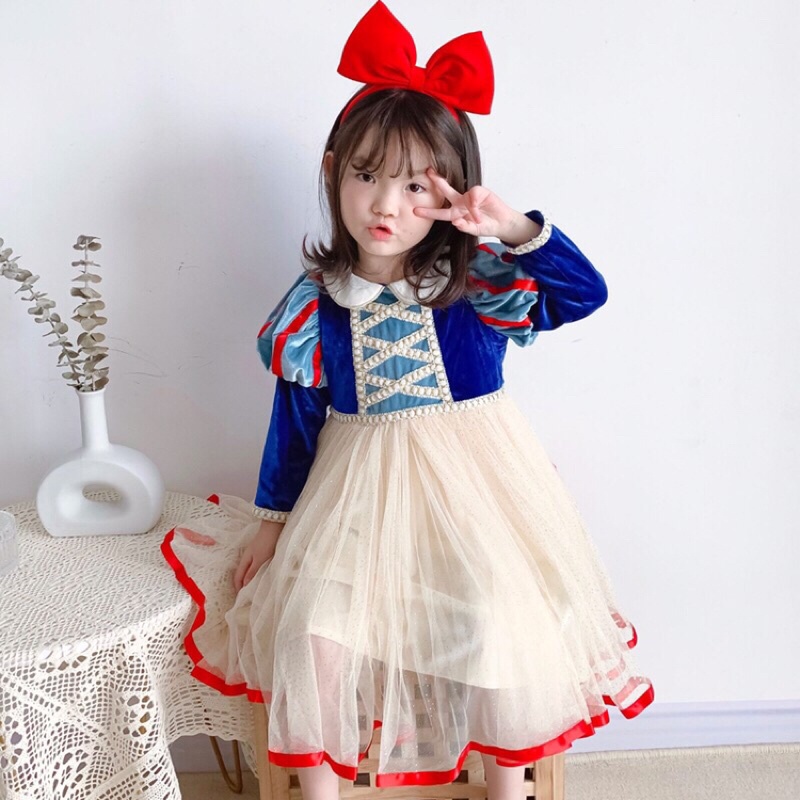 Váy nhung công chúa bạch tuyết oder