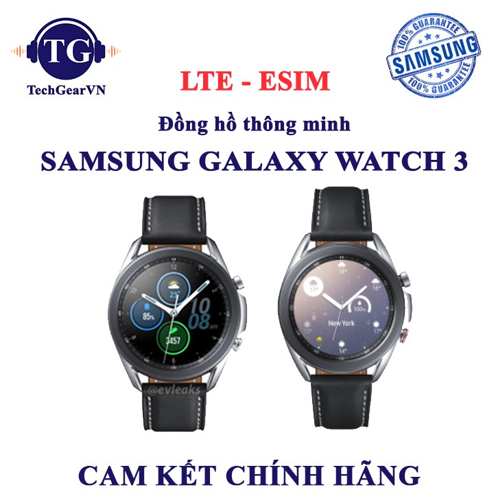 [ LTEESIM ] Đồng hồ thông minh Samsung Galaxy Watch 3