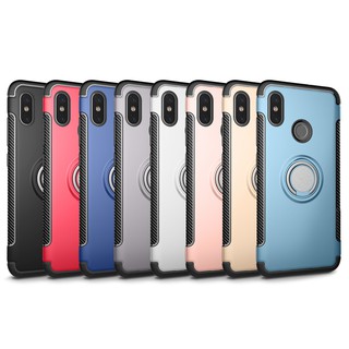 Ốp điện thoại TPU + PC có giá đỡ từ tính cho Xiaomi Mi 8