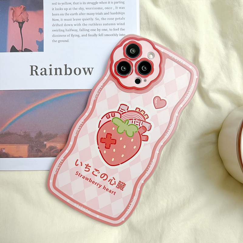 Ốp lưng iphoneỐp Điện Thoại  In Họa Tiết Hoa Sóng Biển Sáng Tạo Cho Iphone 13Promax 12Pro 11Dinuo case