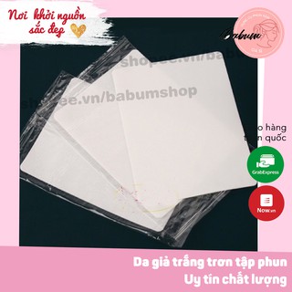 Da giả trắng trơn, không có bột, da trắng sáng, mịn màng như da thật