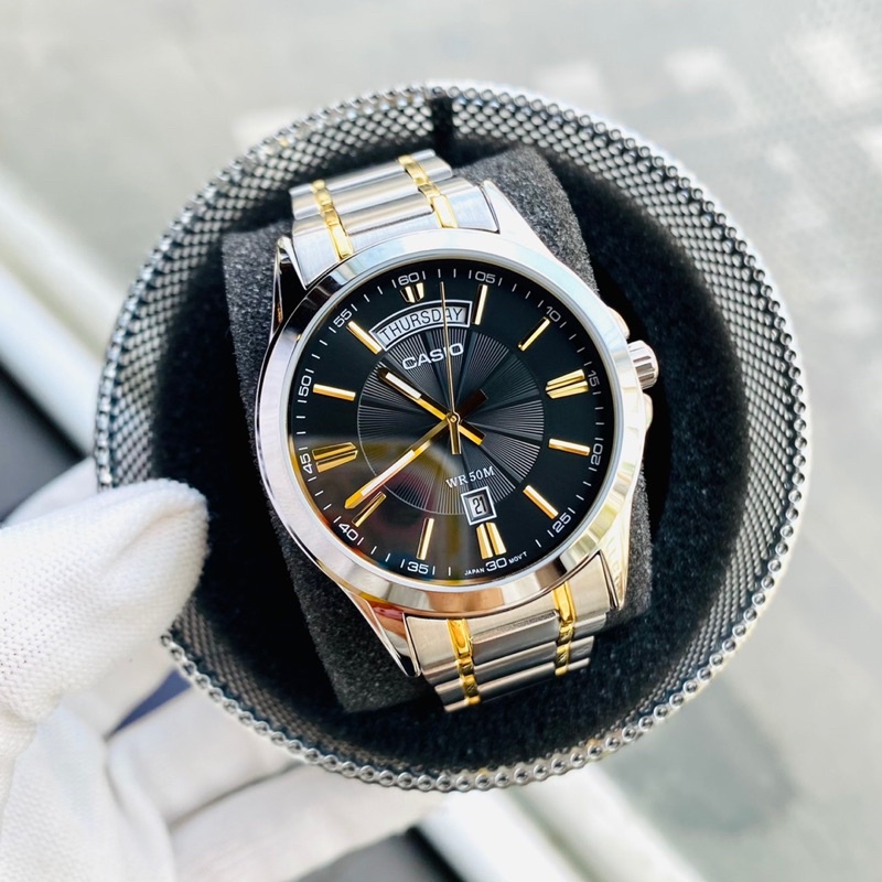 Đồng hồ casio nam thanh lịch MTP-1381 new fullbox chính hãng