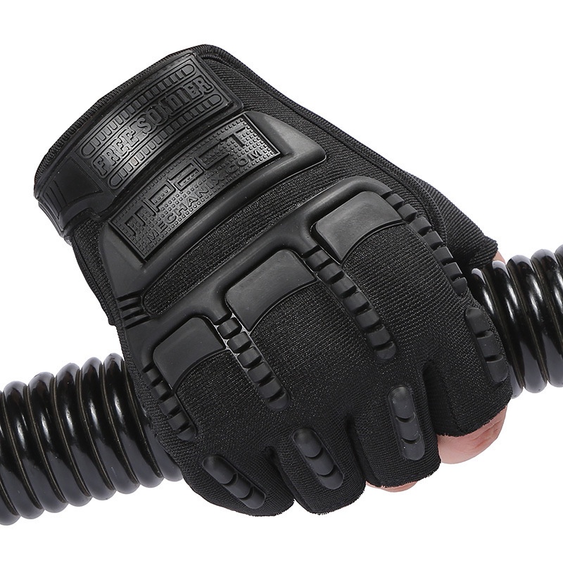 Găng tay xe máy, bao tay đi phượt cụt ngón Mpact 1 cao cấp