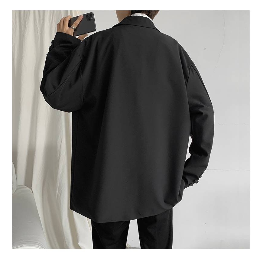 Áo blazer nam Áo Vest Nam form rộng BZ01 Hàn Quốc Thời Trang Leafa