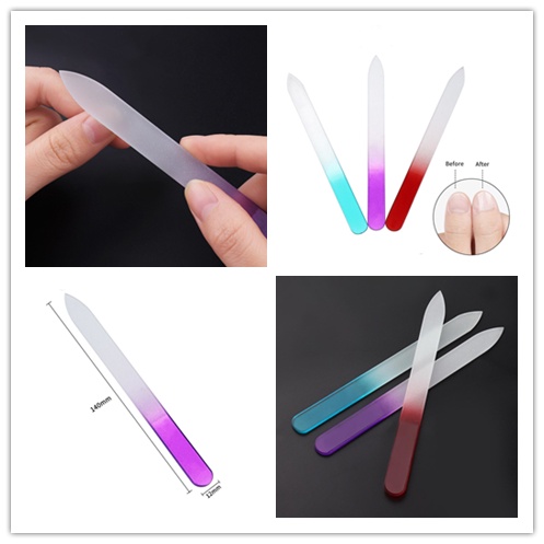 Dụng Cụ Đánh Bóng Móng Tay Thủy Tinh 14cm Tiện Dụng