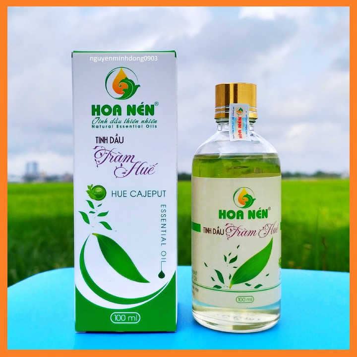 Tinh Dầu Tràm Huế Nguyên Chất 100ml - Tinh dầu tràm giúp giữ ấm, xông phòng hiệu quả