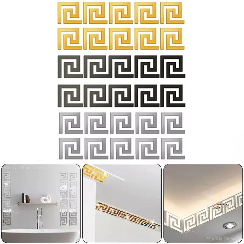 10 Sticker Dán Tường Bằng Acrylic Chống Thấm Nước Dùng Trong Trang Trí Phòng Cho Trẻ Nhỏ
