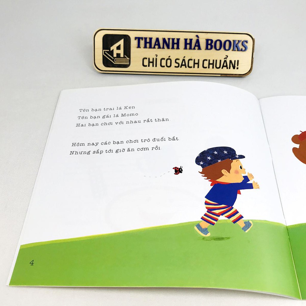 Sách - Momo và Ken - Truyện tranh dành cho trẻ từ 2 - 6 tuổi - Bộ 5 cuốn, lẻ tùy chọn