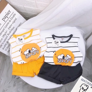 Bộ đũi chó snoop cho bé trai, bé gái