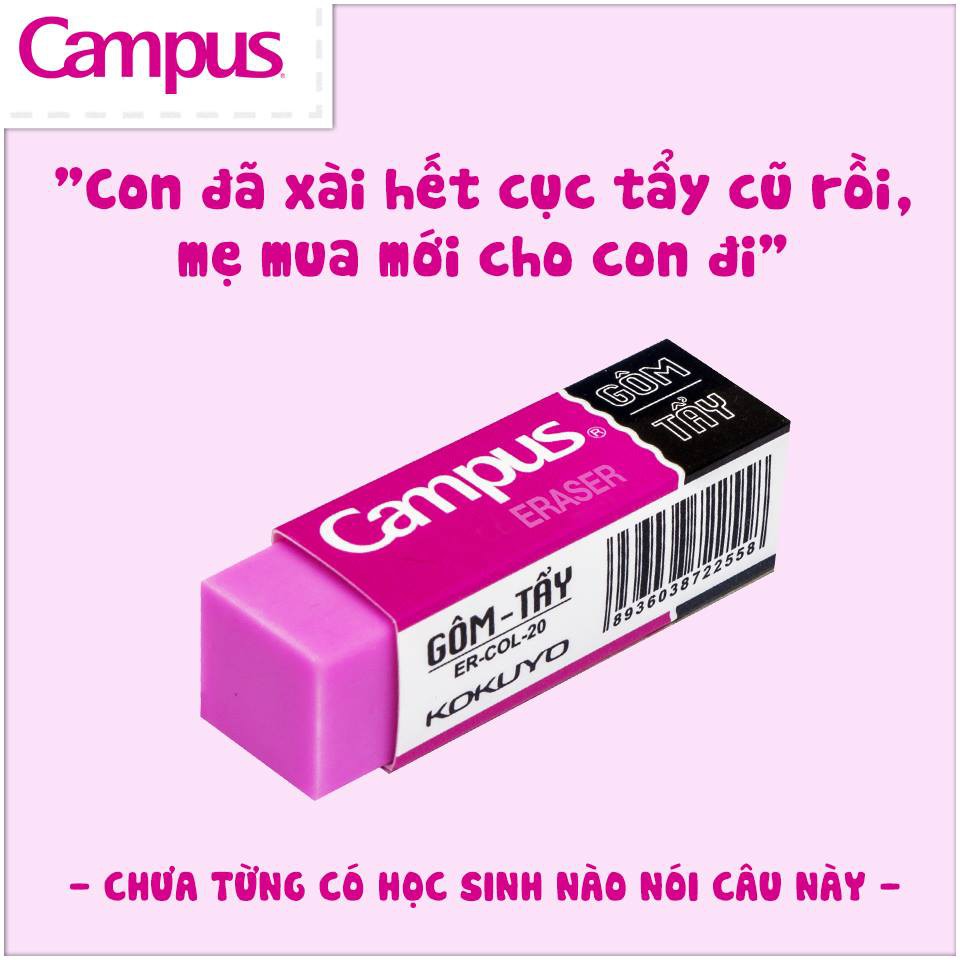 Gôm - Tẩy Colour Campus ( ER-COL-20 )