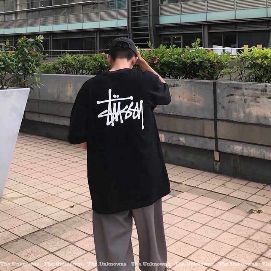 ⚡️[ HIGH QUALITY]  -Áo Tee Stussy Basic Logo cao cấp full túi tag,áo thun stussy