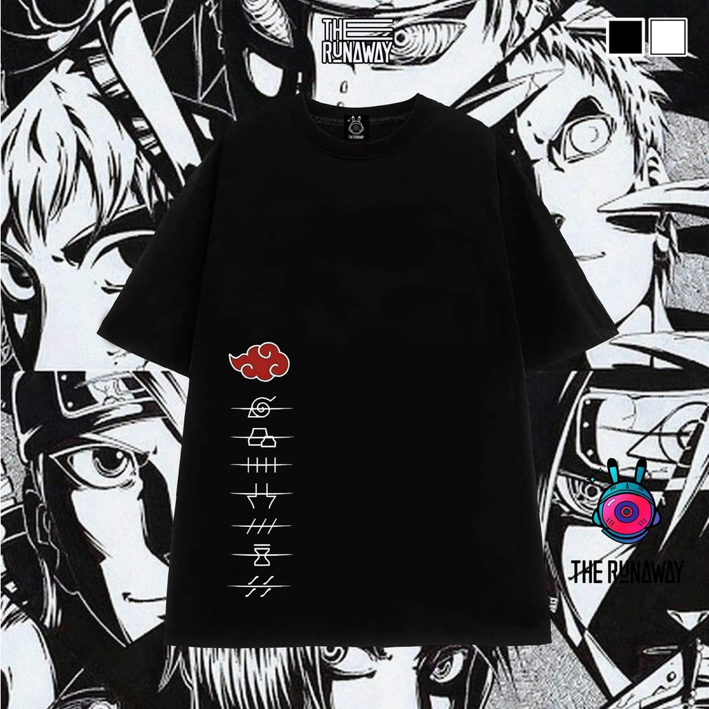 Áo phông Naruto: Akatsuki #2 Cotton 100% cho Nam / Nữ by The Runaway