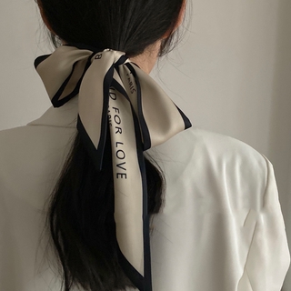 Khăn Lụa Buộc Tóc Kích Thước 6.2x99cm