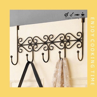 móc sắt treo sau cánh cửa 7 chấu cứng cáp tiện lợi 23cm x 42cm