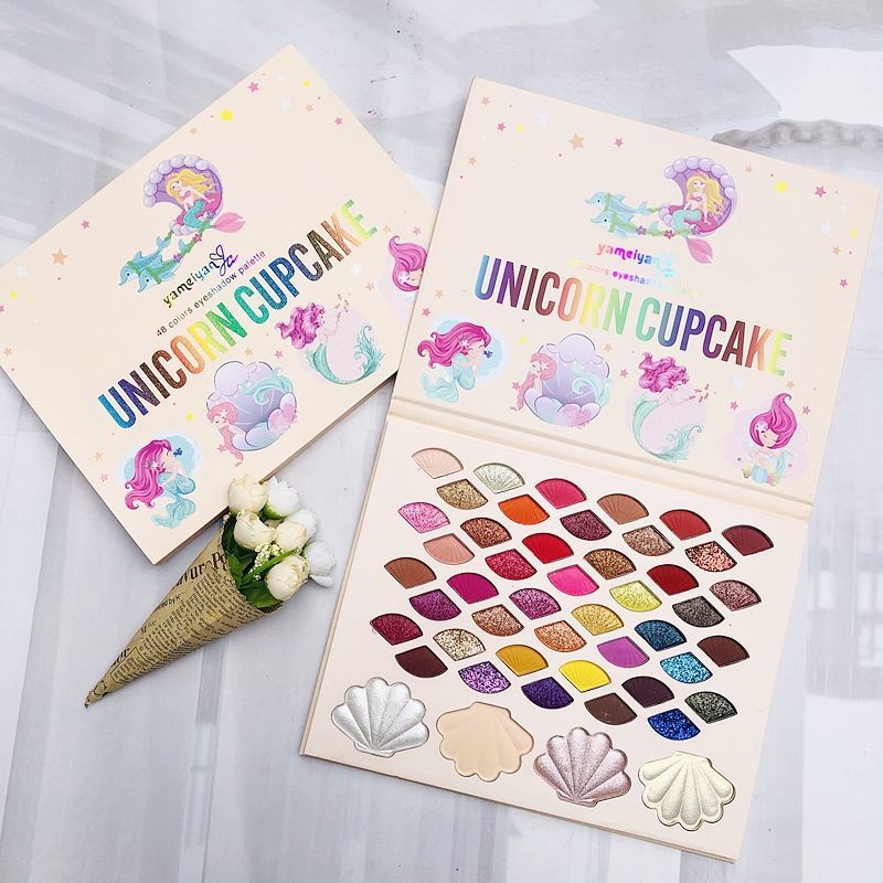 Bảng Phấn Mắt Trang Điểm Hiệu Ứng Ánh Ngọc Trai Lấp Lánh Dành Cho Học Sinh | BigBuy360 - bigbuy360.vn