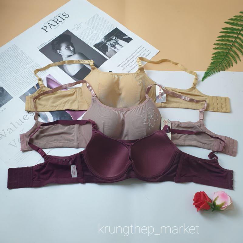 Áo lót sisterhood 756 có lưới che kín ngực hàng thái lan