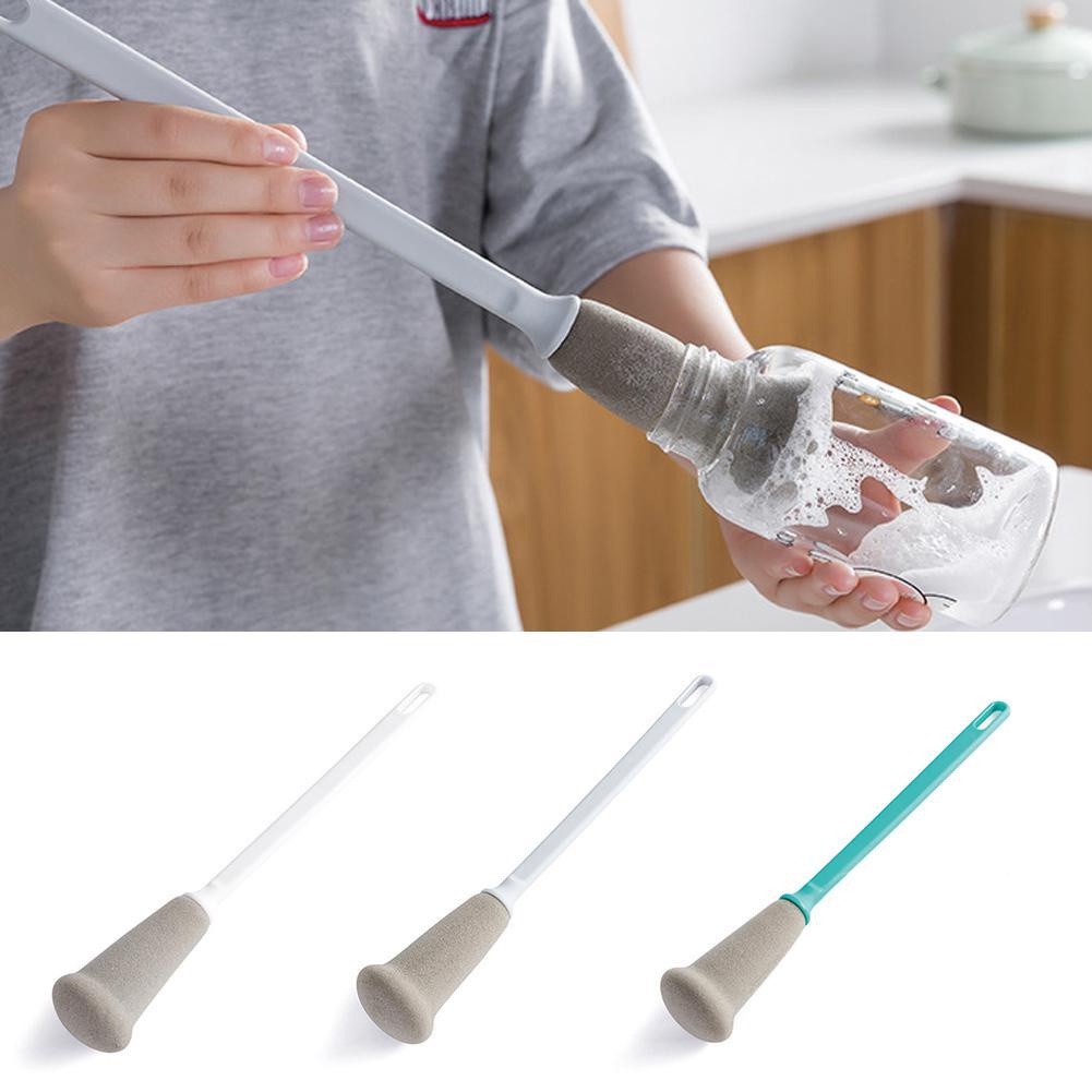 Cọ vệ sinh bình sữa em bé cán dài tiện lợi