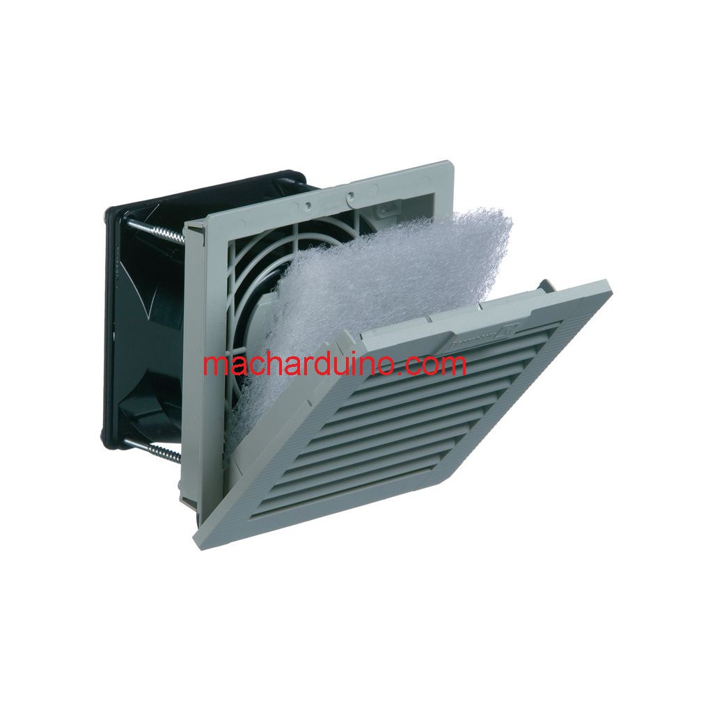 Quạt hút có lọc gió LEIPOLE FK5522.230 230V mã màu 7035