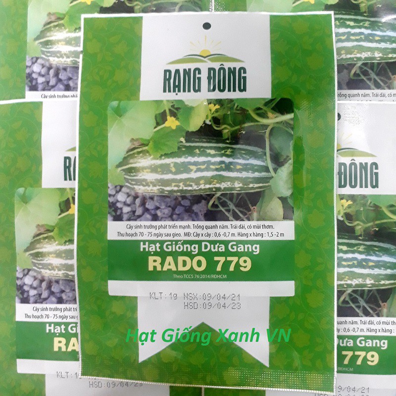 [Seeds] Hạt giống dưa gang Rado, đóng gói 1gr (khoảng 30 hạt)