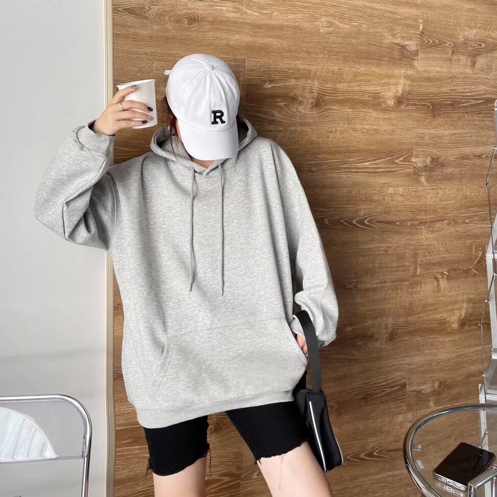 Áo Hoodie Bomber Unisex Nỉ Bông Cao Cấp