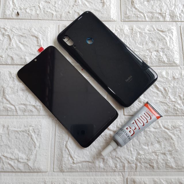 Combo Bộ Vỏ + Màn Hình Xiaomi Redmi 7 Zin Hàng Cao Cấp Tặng 1 Tuýp Keo
