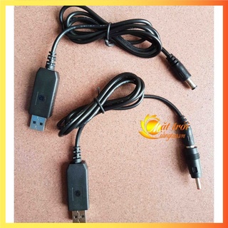 Cáp chuyển đổi điện áp từ cổng USB 5V sang 9V