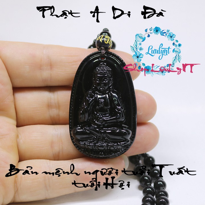MIỄN PHI VẬN CHUYỂN - Dây chuyền Phật Văn Thù Bồ Tát cao cấp - Phật bản mệnh người tuổi Mão - mặt phật - tượng phật