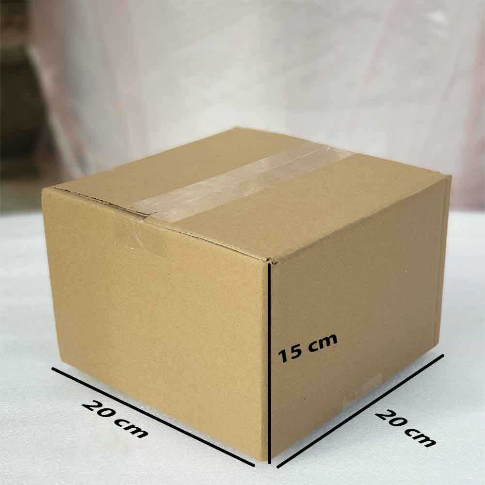 Bộ 40 hộp carton 20x20x15 thùng giấy đóng gói